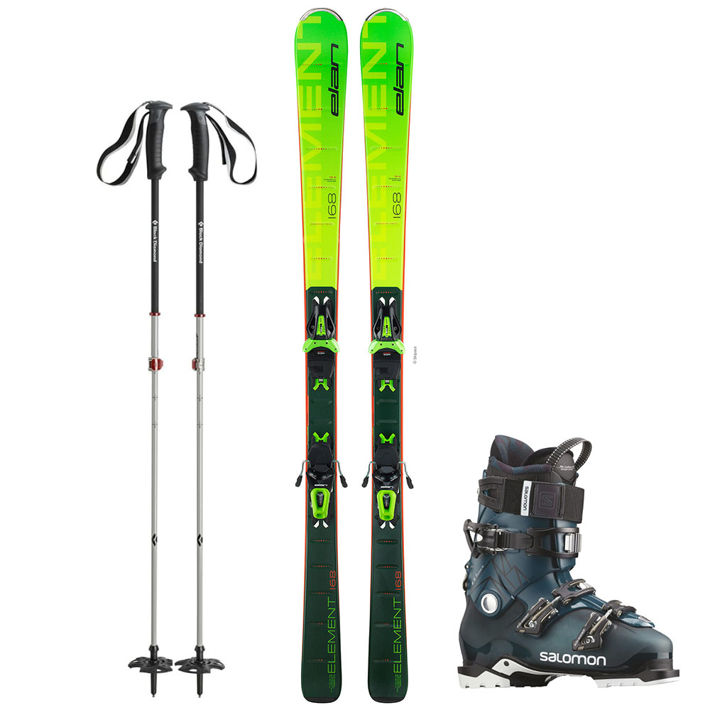 Ski silver breck