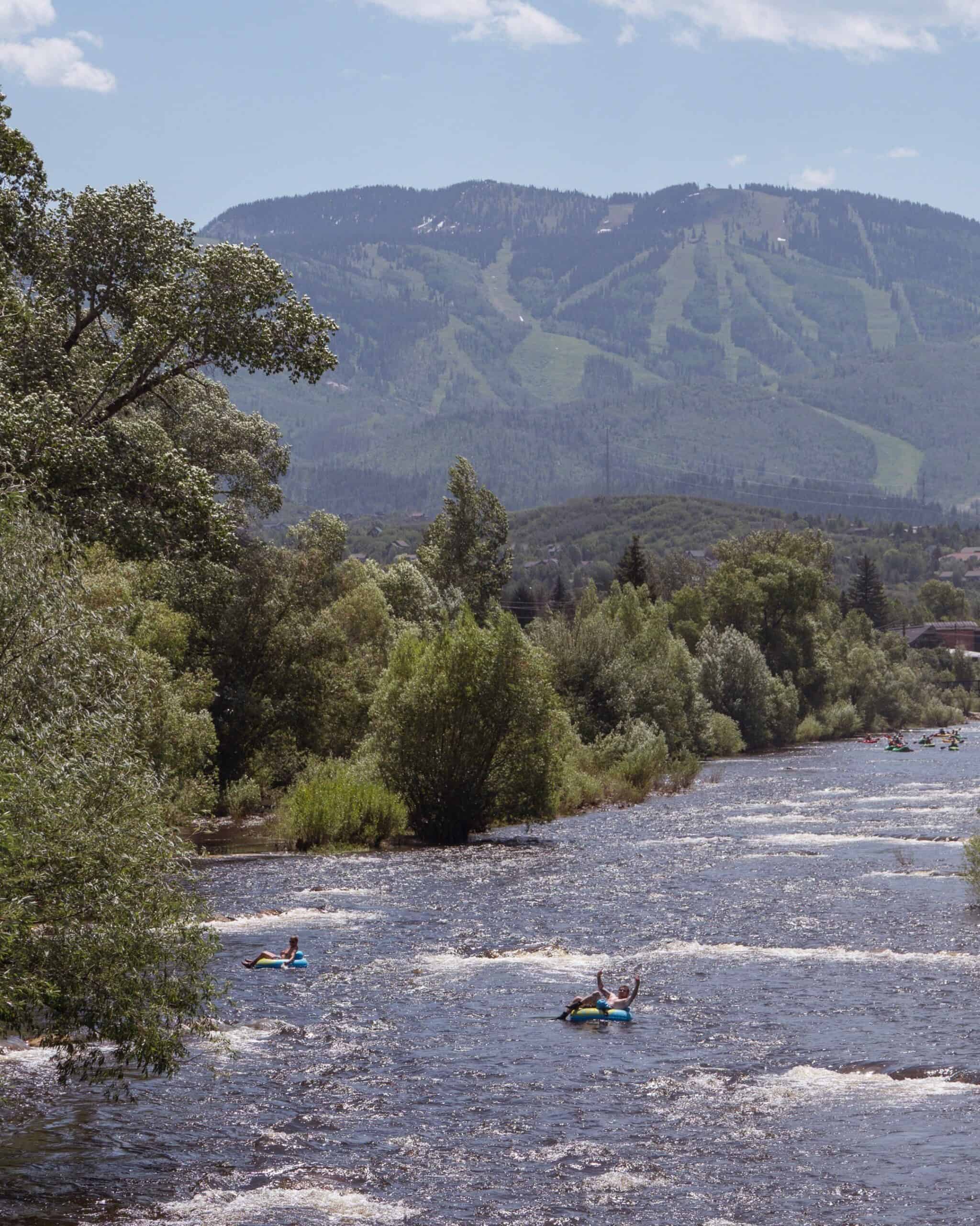 Tubing Yampa River Steamboat Springs