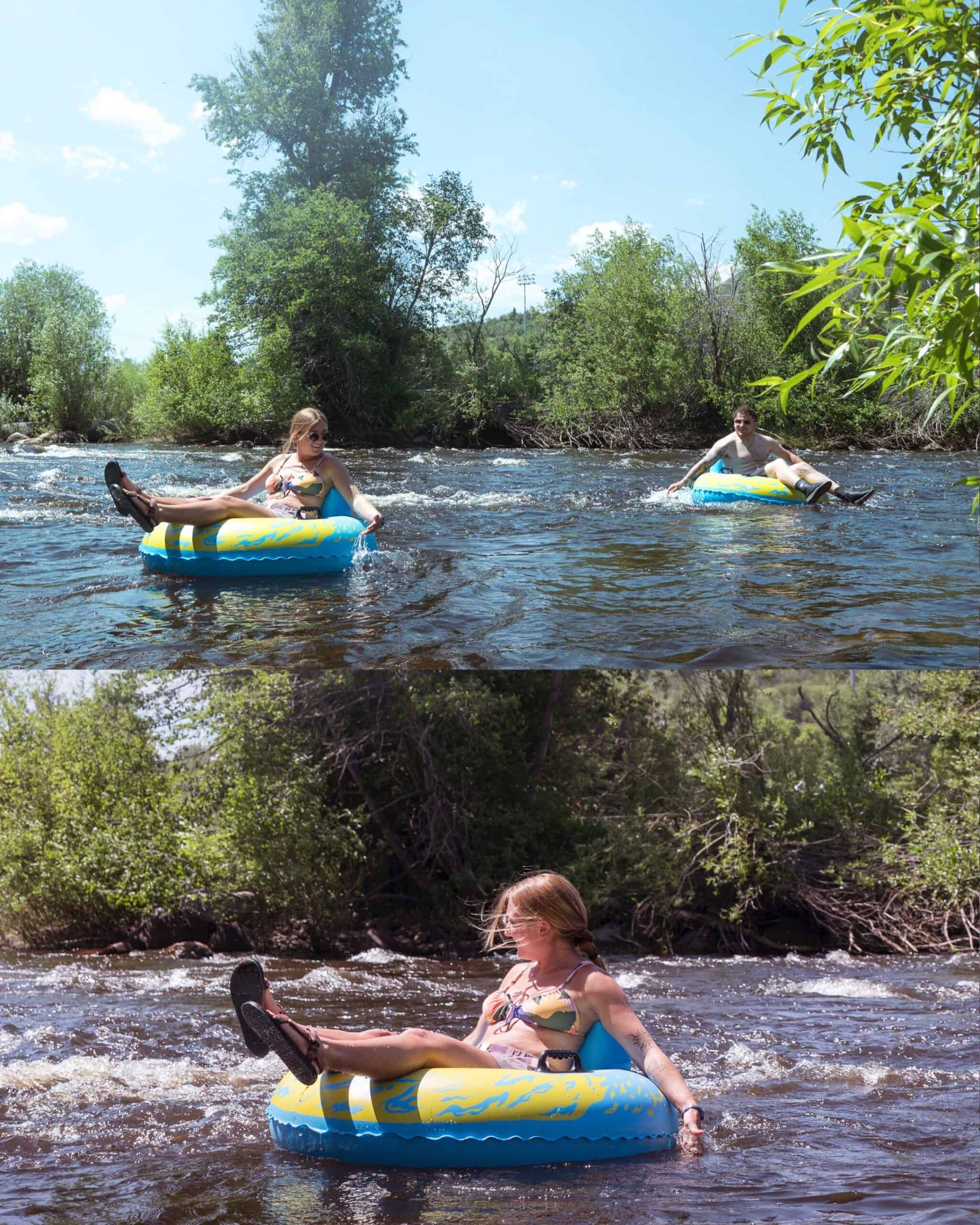 Tubing Yampa River Steamboat Springs